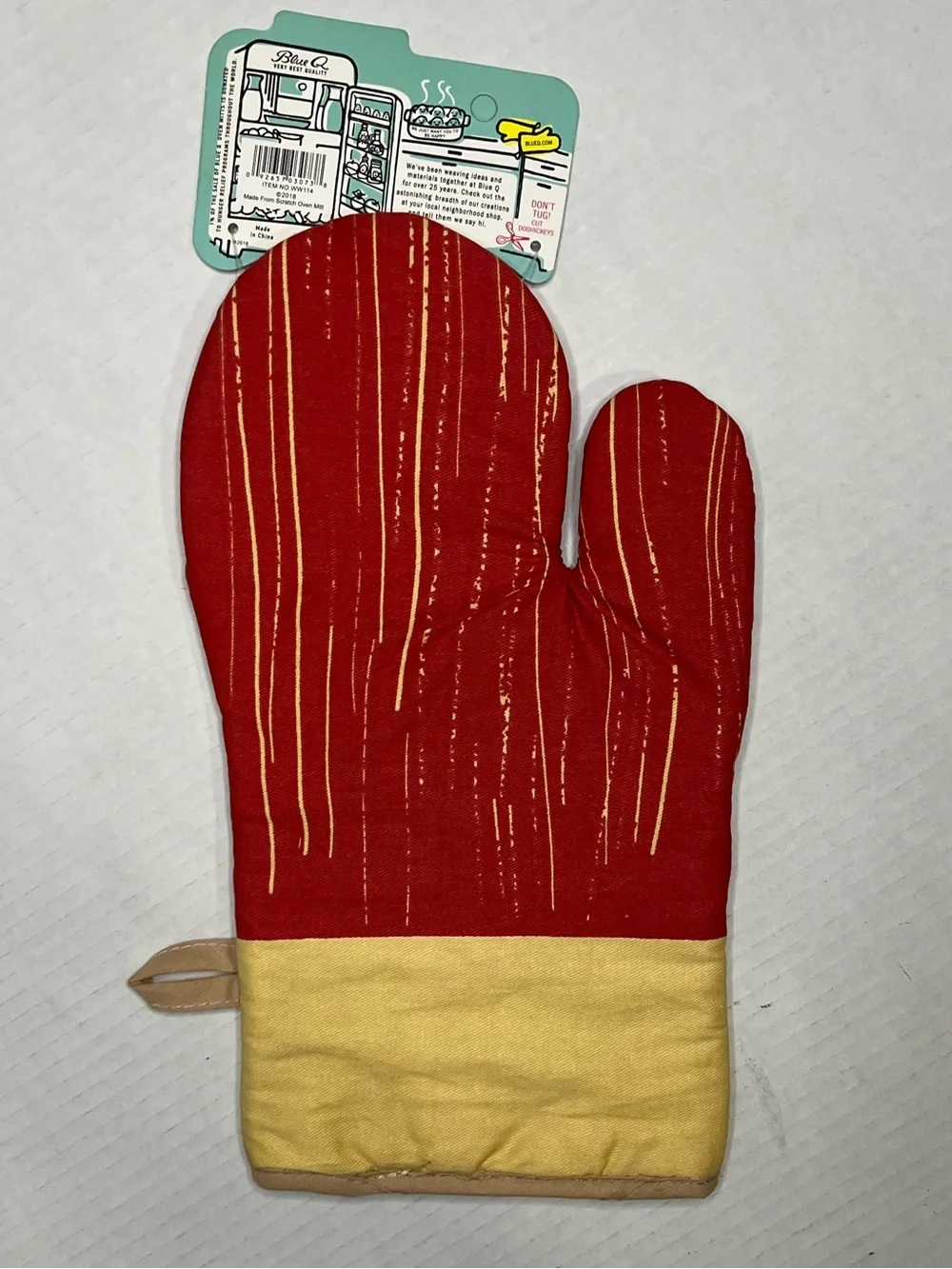 NWT Oven Mitt ‘Made From Scratch’ Meow Cat Lover